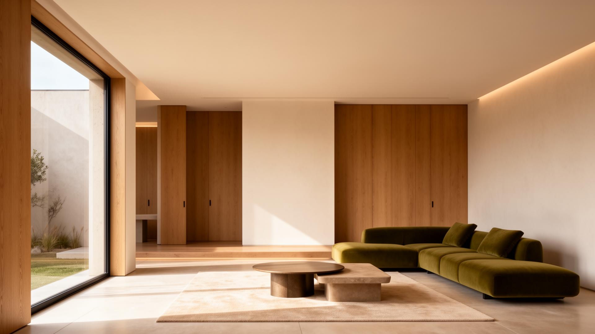 Interior residencial contemporâneo projetado pela Copé Arquitetura